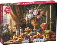 Puzzle Cherry Pazzi din 2000 piese - Masă barocă