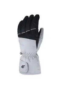Manusi de schi barbati FNK M107 - reflectorizante - ajustabile - gri deschis -