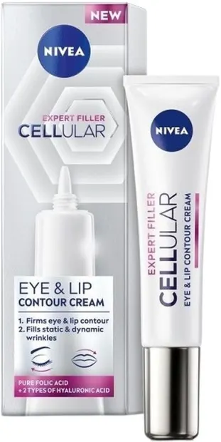 Nivea Cellular Cremă de ochi Hyaluron Filler, 15 ml