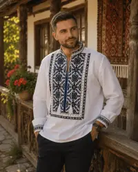 Camasa cu motive traditionale Antonio 2
