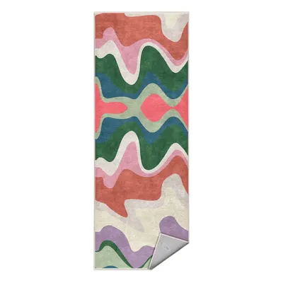 Covor tip traversă lavabil 80x200 cm Squiggly Breeze – Mila Home