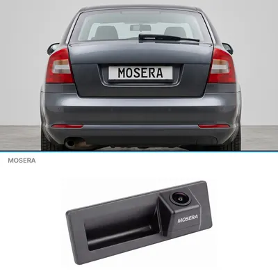 Cameră marșarier Skoda Octavia 3 2013-2020 în mâner AHD 1080P NTSC MOSERA