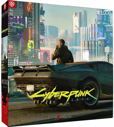 Puzzle Good Loot din 1000 de piese - Cyberpunk 2077: Mercenary On The Rise