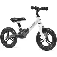 Bicicleta fara pedale copii CROXER Titanium Pro, Negru/Alb, Copii