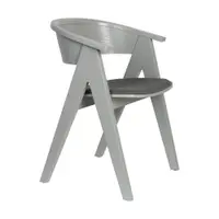 Scaun de living gri cu cotiere tapițat NDSM – Zuiver