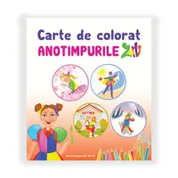 Carte de colorat Anotimpurile Zurli