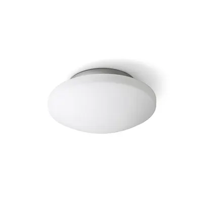 SARA LED 26 Plafoniera opal-colored sticla/crom 230V LED 12W IP44 3000K