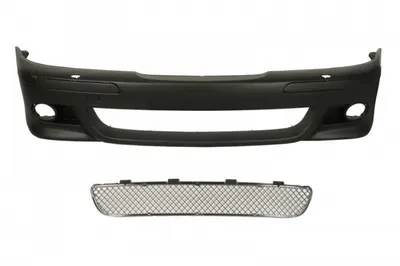 Bara fata cu grila, model pachet M, cu locas proiector cu locas spalator de faruri, cu locas ornament, grunduit potrivit BMW Seria 5 E39 1995-2000