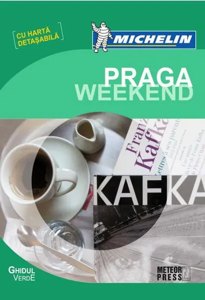 Ghidul verde Michelin Praga Weekend (cu hartă detașabilă) - Paperback brosat - ***