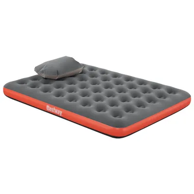Bestway Saltea gonflabilă 2 persoană 203 x 152 x 22 cm Gri și Roșu