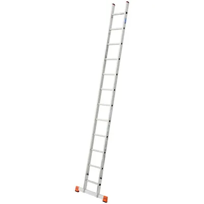 Scara simpla din aluminiu Monto Sibilo, 12 trepte