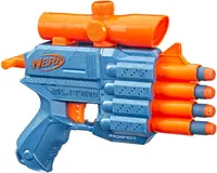 Blaster Nerf Elite 2.0 - Prospect QS-4, cu 8 săgeți