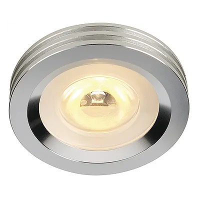 Spot LED aluminium downlight,3 W,lumina calda