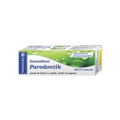 Pasta de dinti GennaDent Parodontik 75ml - Vivanatura