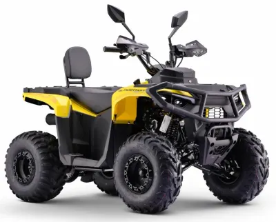 Atv Asix Gladiator 110cc,roti 8 inch,1+1vit,galben gri