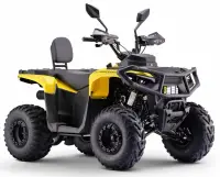 Atv Asix Gladiator 110cc,roti 8 inch,1+1vit,galben gri