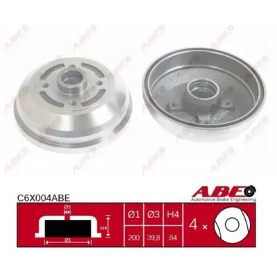 Tambur frana ABE C6X004ABE