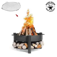 Pachet Vatra MONTANA 60 cm cu grilaj inox