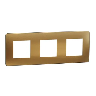 Placa ornament, Unica Studio Metal, trei module, cupru