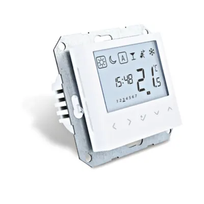 Termostat digital montaj în ramă 55x55 RAL9010