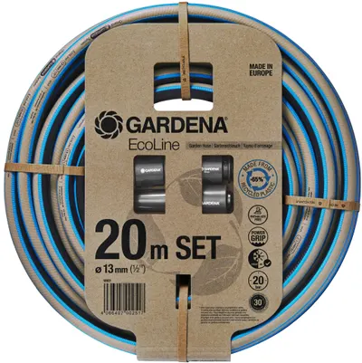 Set furtun cu conectori Gardena - EcoLine, 1/2'', 20 m