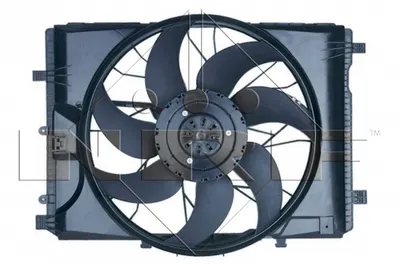 Ventilator radiator (cu carcasa) potrivit MERCEDES C (C204), C T-MODEL (S204), C (W204), CLS (C218), CLS SHOOTING BRAKE (X218), E (A207), E (C207), E T-MODEL (S212), E (W212) 1.6-3.5 01.07