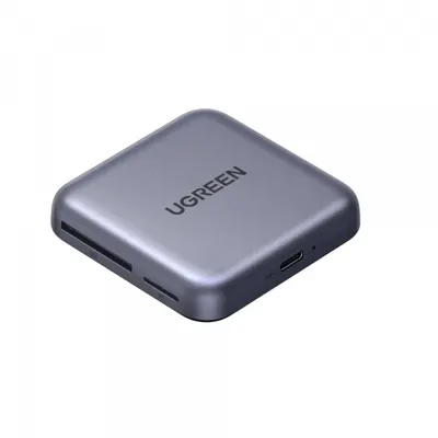 Cititor Card USB-C UGREEN CM898 (65095), SD - microSD, Gri