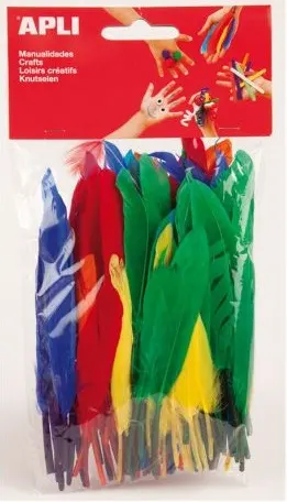 Pene decorative colorate APLI - Drepte