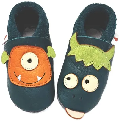 Pantofi pentru bebeluşi Baobaby - Classics, Monster, mărimea L