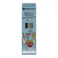 Set 10 paie reutilizabile - Les copains gris