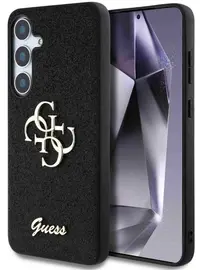 Husă Guess - Metal Logo, Galaxy S25, negru