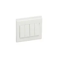 Single pole switch Belanko - 4 module - Intrerupator - 10 AX 250 V~ - large rocker