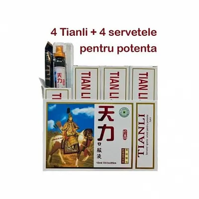 TIANLI , 4 fiole