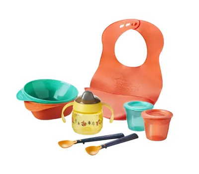 Kit pentru diversificare hrana Tommee Tippee Hello Food 4 luni +