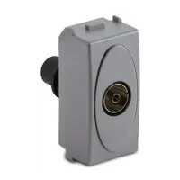 Priza TV finala, 9.5mm, argintie