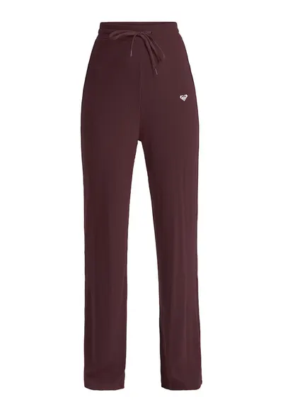 Pantaloni dama - viscoza - visiniu -