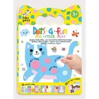 Set creativ Dezlipeste-Lipeste-Joaca-te, Dots4Fun - Animale de ferma