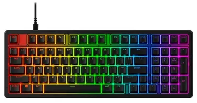 Tastatură mecanică HyperX - Origins 2 1800, HyperX Linear Red, RGB, negru
