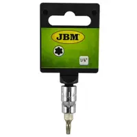 Tubulara 1 4 Cu Bit Torx T9 Jbm
