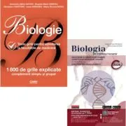 Pachet Biologie pe intelesul tuturor clasele 11-12 si 1800 de teste grila explicate