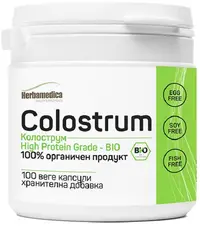 Supliment alimentar Hebamedica - Colostrum, 100 capsule