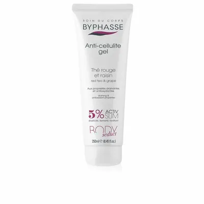 Gel Anti-Celulită Byphasse Body Seduct Nori struguri Ceai roșu (250 ml)