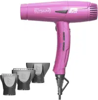 Parlux Uscător de păr ionizant cu control digital Elysium, 2300W, fucsie