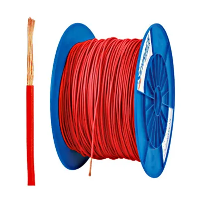 Tambur cu conductor H05V-K 1 rosu