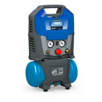 Compresor de aer cu piston fara ulei, silentios - 1.1 kW, 160 L/min, 8 bari - Rezervor 6 litri - ABAC-SUITCASE-6