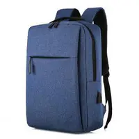 Rucsac laptop, 41x12x28 cm, cablu si port usb inclus, albastru