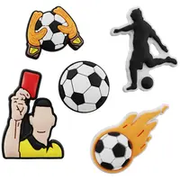 Sticker 3D OEM Football pentru Husa Telefon / Tableta, Set 5 bucati, Multicolor