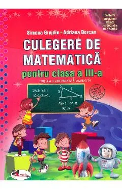 Culegere de matematica - Clasa 3