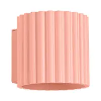 Aplică de perete piersică ø 10 cm Zora – Sollux