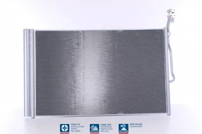 Condensator climatizare (cu uscator, element aditional) potrivit PORSCHE CAYENNE; VW TOUAREG 3.0D-4.8 01.10